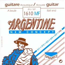 Acquista SAVAREZ 1610MF BALL END Acoustic jazz guitar set light tension online | Merula Strumenti Musicali