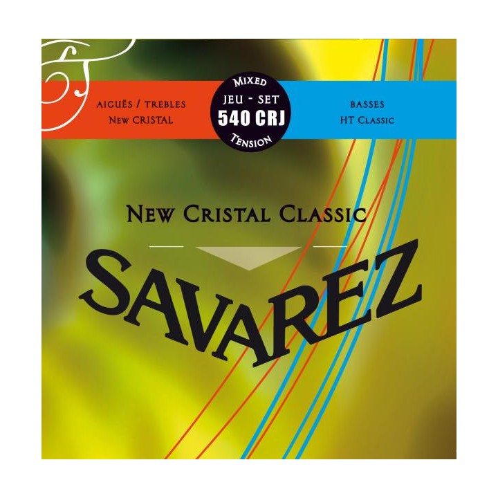 Acquista SAVAREZ 540CRJ NEW CRISTAL CLASSIC TENSION MIXTE online | Merula Strumenti Musicali