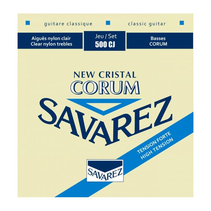 Acquista SAVAREZ 500CJ New CRISTAL CORUM HIGH TENSION online | Merula Strumenti Musicali