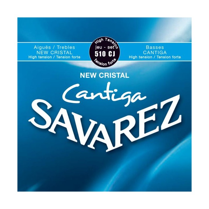 Acquista SAVAREZ 510CJ NEW CRISTAL CANTIGA HIGH TENSION online | Merula Strumenti Musicali