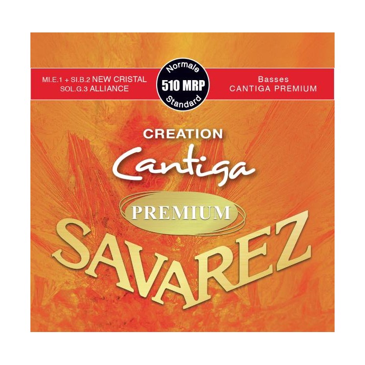 Acquista SAVAREZ 510MRP CREATION CANTIGA PREMIUM Classical guitar set standard tension online | Merula Strumenti Musicali