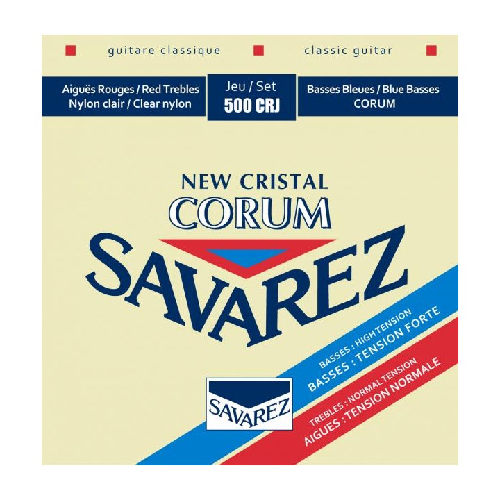 Acquista SAVAREZ 500CRJ NEW CRISTAL CORUM MIXED TENSION online | Merula Strumenti Musicali