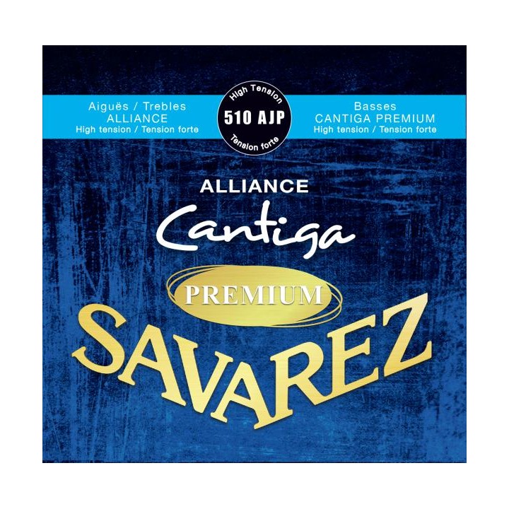 Acquista SAVAREZ 510AJP ALLIANCE CANTIGA PREMIUM Classical guitar set high tension online | Merula Strumenti Musicali