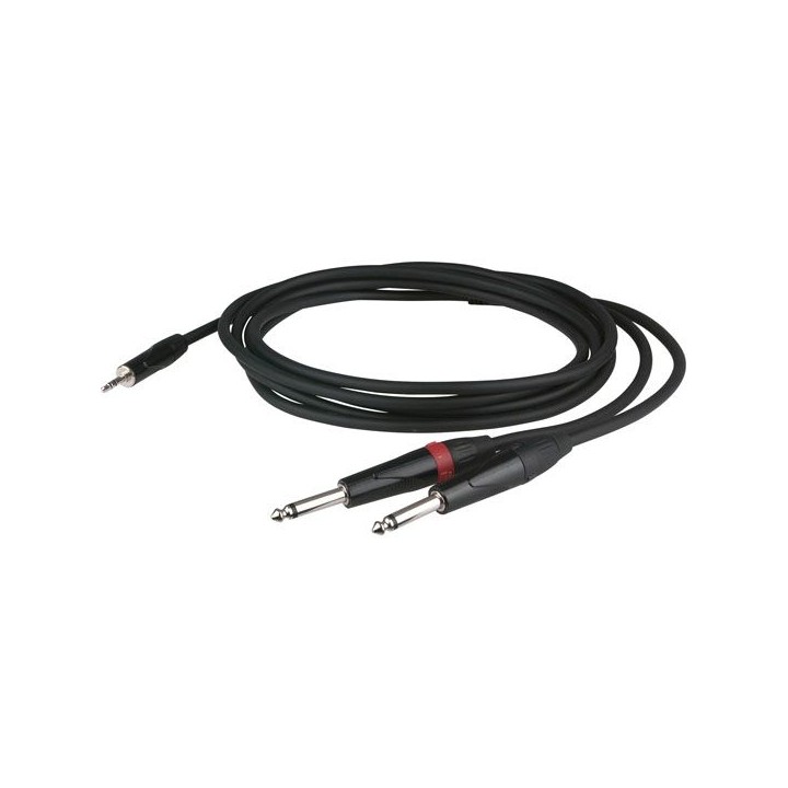 Acquista DAP STEREO MINI JACK/2 JACK 6,0MTR RECESSED JACK BODY online | Merula Strumenti Musicali