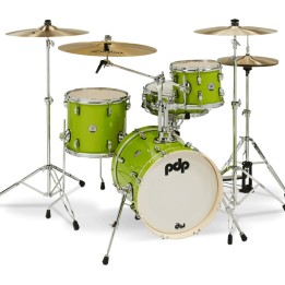 Acquista PDP BY DW New Yorker Shell Set - Electric Green Sparkle - PD802562 online | Merula Strumenti Musicali
