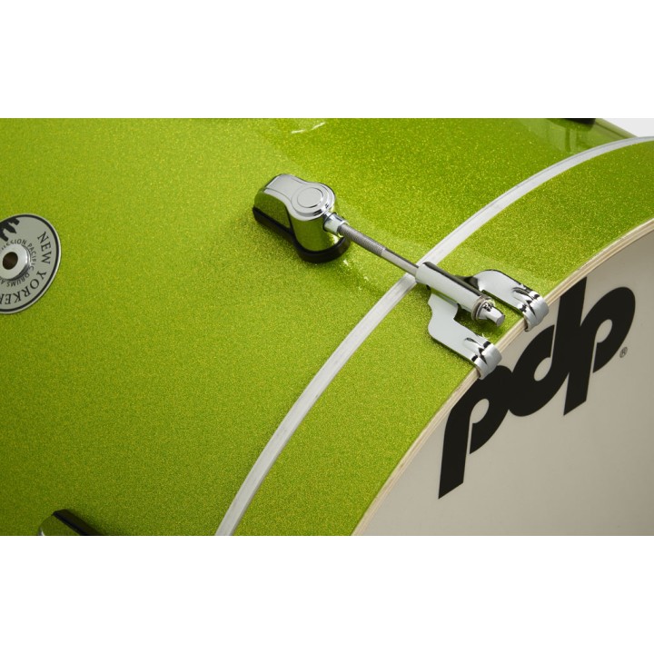 Acquista PDP BY DW New Yorker Shell Set - Electric Green Sparkle - PD802562 online | Merula Strumenti Musicali