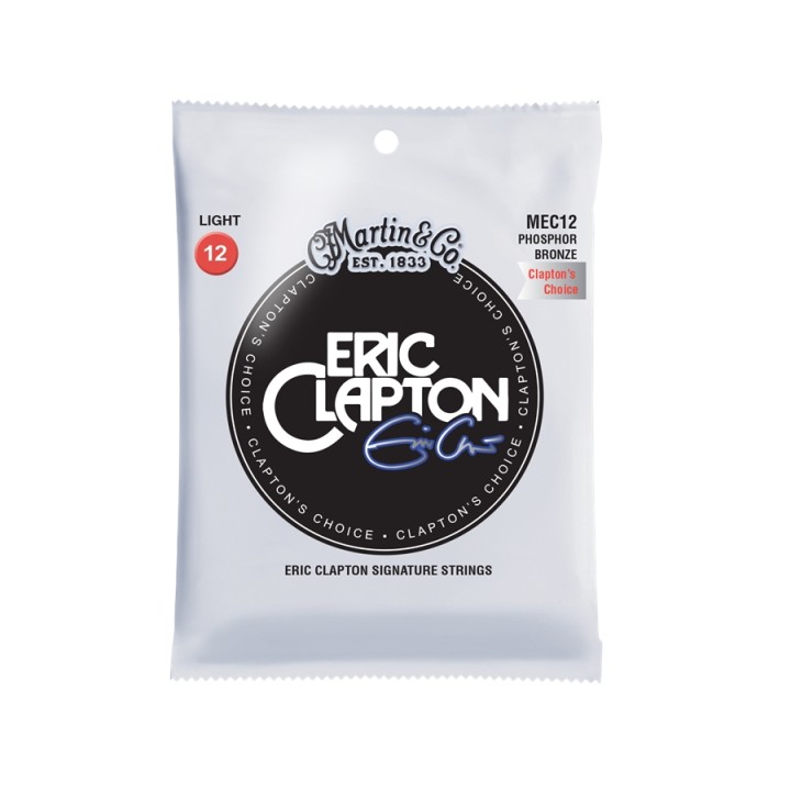 Acquista MARTIN MEC12 CLAPTON'S CHOICE LIGHT PHOSPHOR BRONZE 12-54 online | Merula Strumenti Musicali