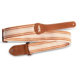 Acquista TAYLOR A200-03 Taylor 2" Academy Jacquard Leather Guitar Strap online | Merula Strumenti Musicali