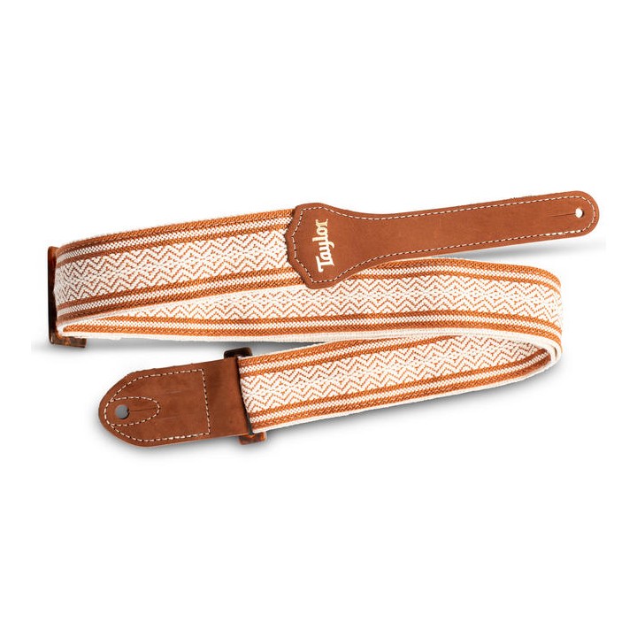 Acquista TAYLOR A200-03 Taylor 2" Academy Jacquard Leather Guitar Strap online | Merula Strumenti Musicali