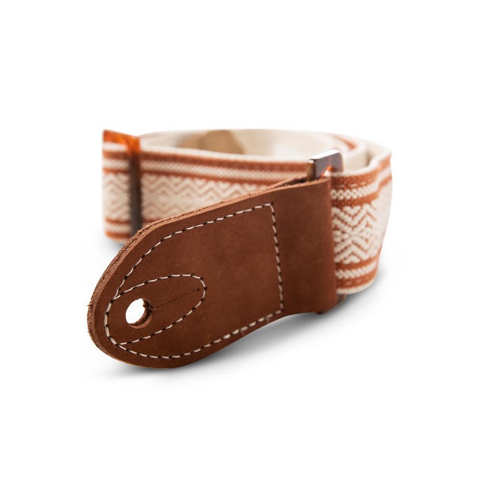 Acquista TAYLOR A200-03 Taylor 2" Academy Jacquard Leather Guitar Strap online | Merula Strumenti Musicali
