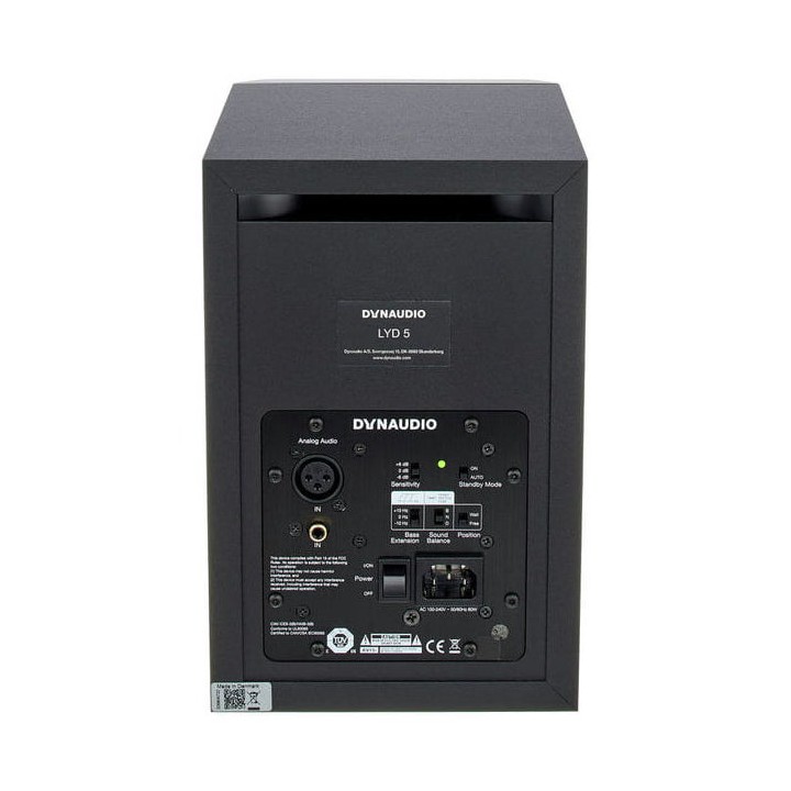 Acquista DYNAUDIO LYD 5 BLACK online | Merula Strumenti Musicali