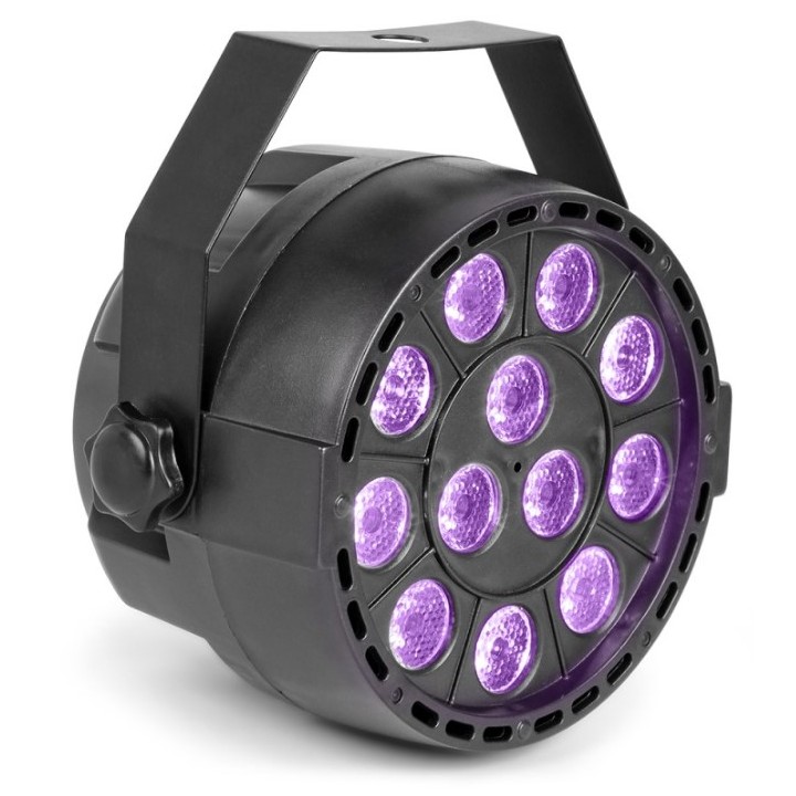 Acquista EGO TECHNOLOGIES PARTYPAR UV 12X1W UV DMX | Merula Strumenti Musicali