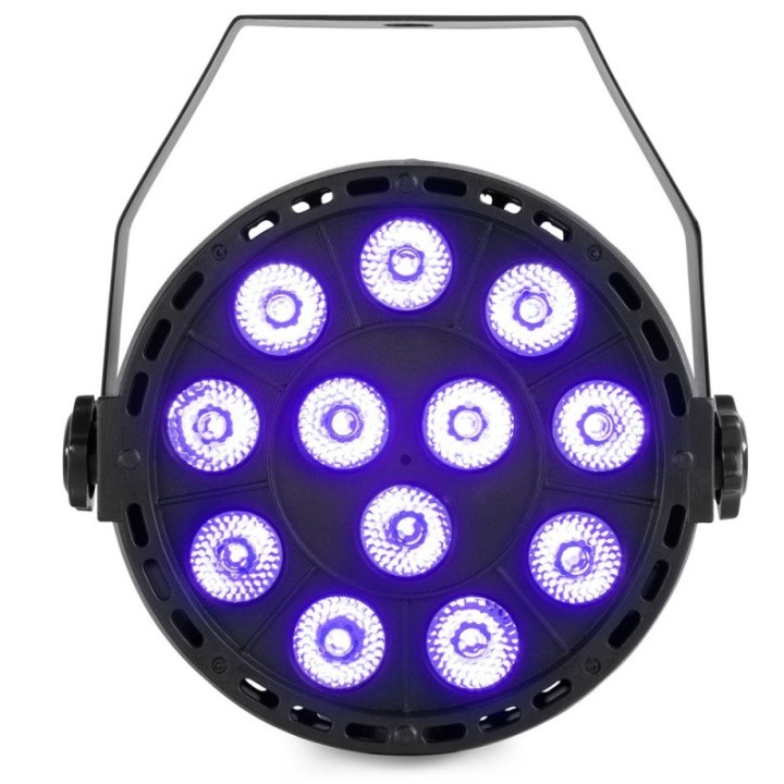 Acquista EGO TECHNOLOGIES PARTYPAR UV 12X1W UV DMX | Merula Strumenti Musicali