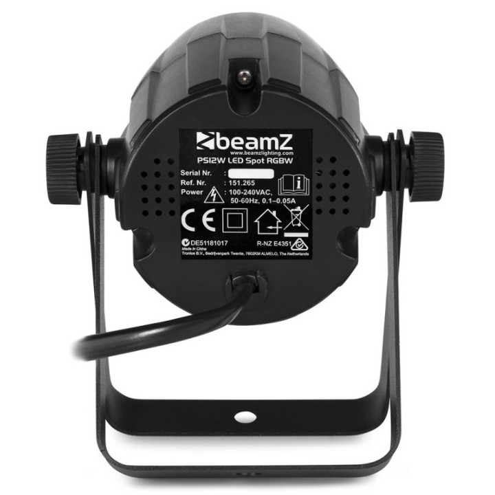 Acquista EGO TECHNOLOGIES PS12W LED PIN SPOT 12W 4-IN-1 RGBW IRC | Merula Strumenti Musicali