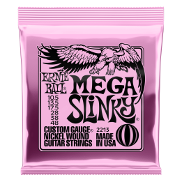 Acquista ERNIE BALL 2213 MEGA SLINKY NICKEL WOUND ELECTRIC GUITAR STRINGS - 10.5-48 online | Merula Strumenti Musicali