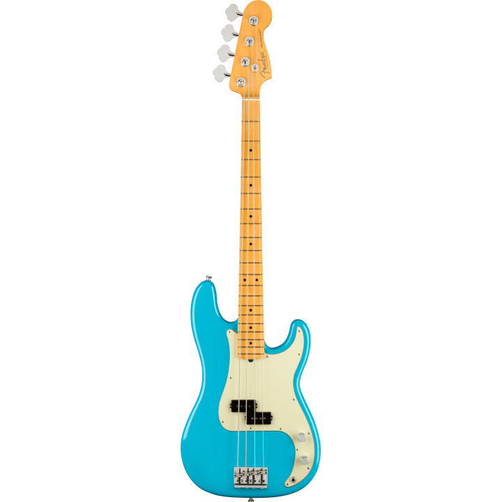 Acquista FENDER Am Pro II Precision Bass Miami Blue - 0193932719 online | Merula Strumenti Musicali