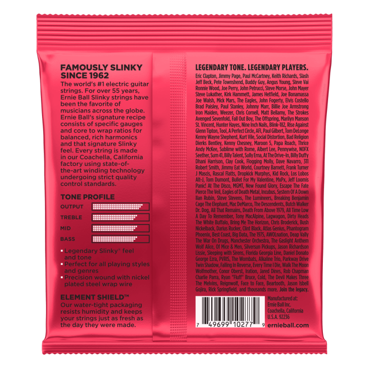 Acquista ERNIE BALL 2226 BURLY SLINKY NICKEL WOUND 11-52 online | Merula Strumenti Musicali