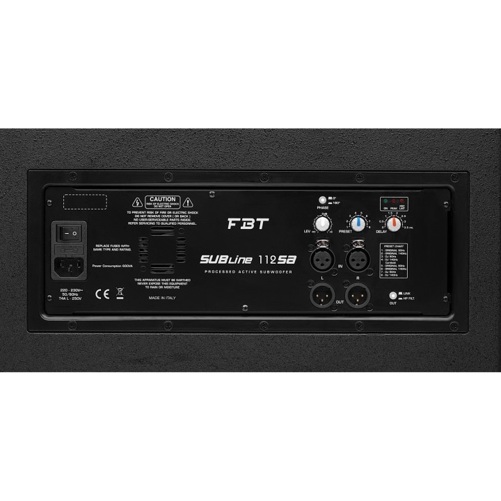 FBT SUBLINE 112SA - Subwoofer attivo