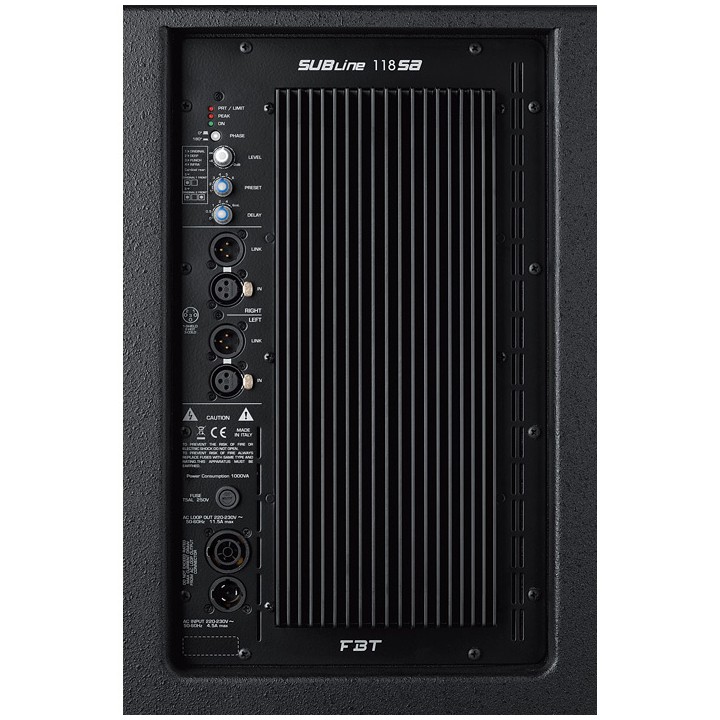 FBT SUBLINE 118SA - Subwoofer attivo