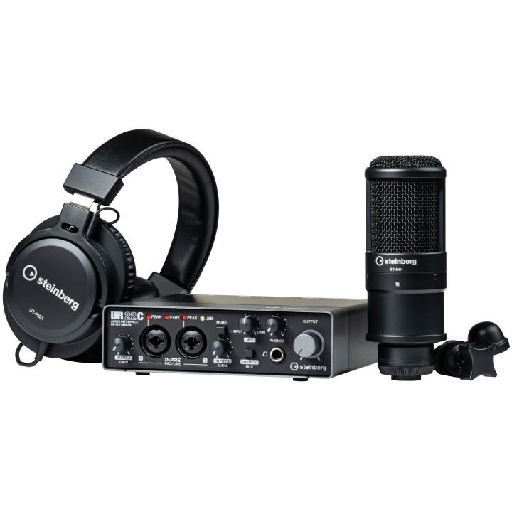 Acquista STEINBERG UR22C RECORDING PACK online | Merula Strumenti Musicali