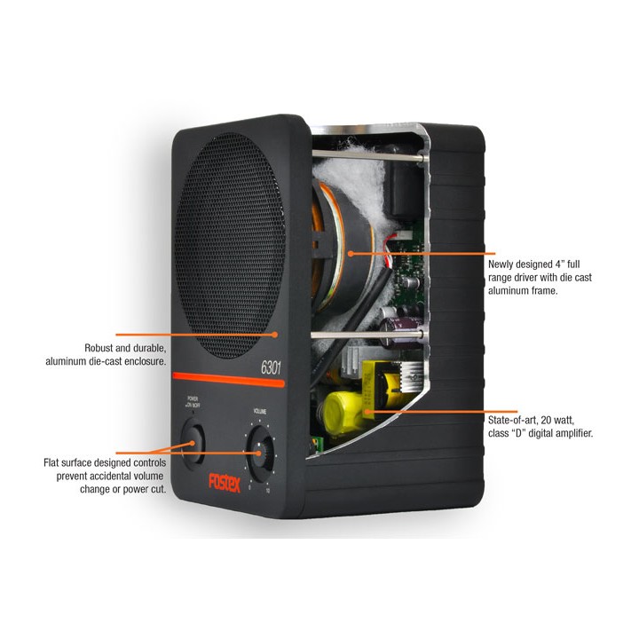 Acquista FOSTEX 6301 NB online | Merula Strumenti Musicali