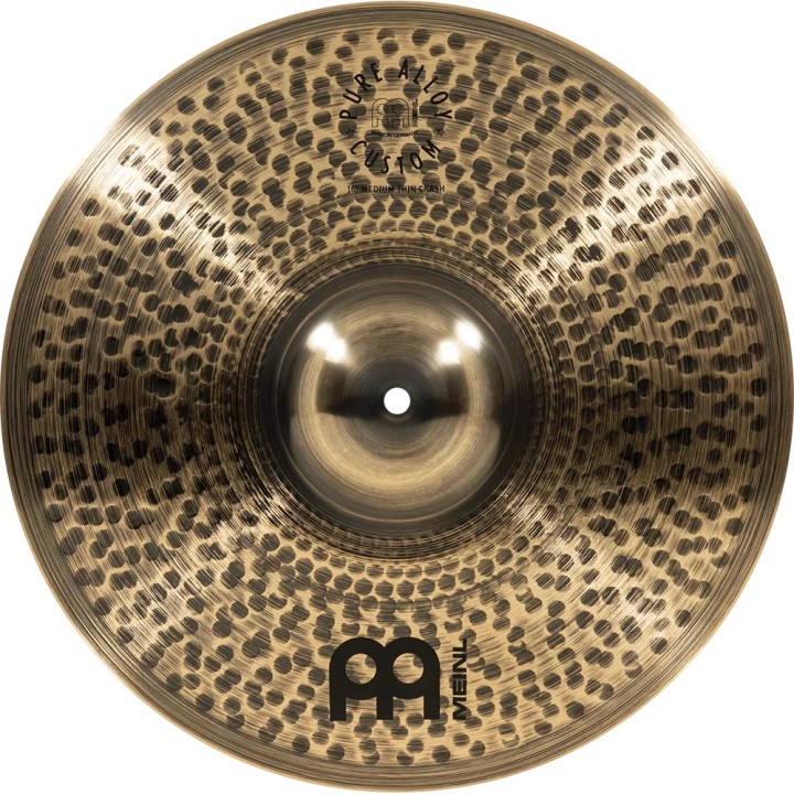 Acquista MEINL Pure Alloy Custom Medium Thin Crash 16" - Pac16mtc online | Merula Strumenti Musicali