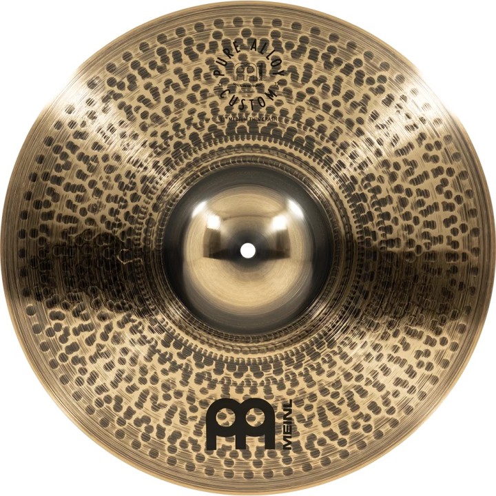 Acquista MEINL Pure Alloy Custom Medium Thin Crash 18" - Pac18mtc online | Merula Strumenti Musicali