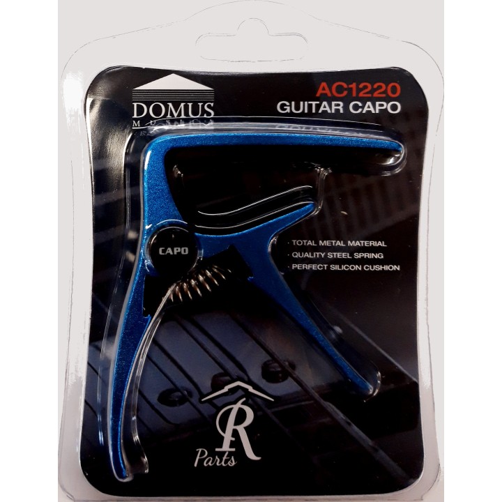 Acquista DOMUS AC1220B (BLU) CAPOTASTO PER CHITARRA ACUSTICA/ELETTRICA online | Merula Strumenti Musicali