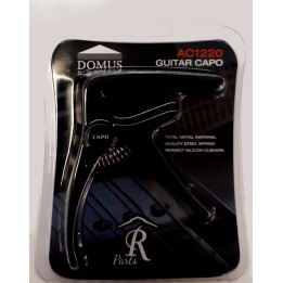 Acquista DOMUS AC1220N (NERO) CAPOTASTO PER CHITARRA ACUSTICA/ELETTRICA online | Merula Strumenti Musicali