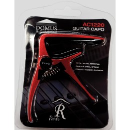 Acquista DOMUS AC1220R (ROSSO) CAPOTASTO PER CHITARRA ACUSTICA/ELETTRICA online | Merula Strumenti Musicali