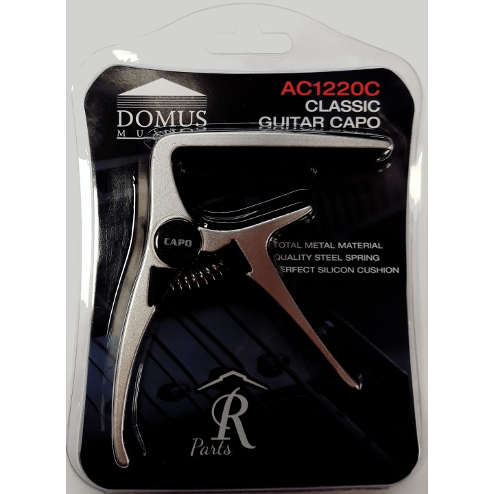 Acquista DOMUS AC1220CA (ARGENTO) CAPOTASTO PER CHITARRA CLASSICA online | Merula Strumenti Musicali
