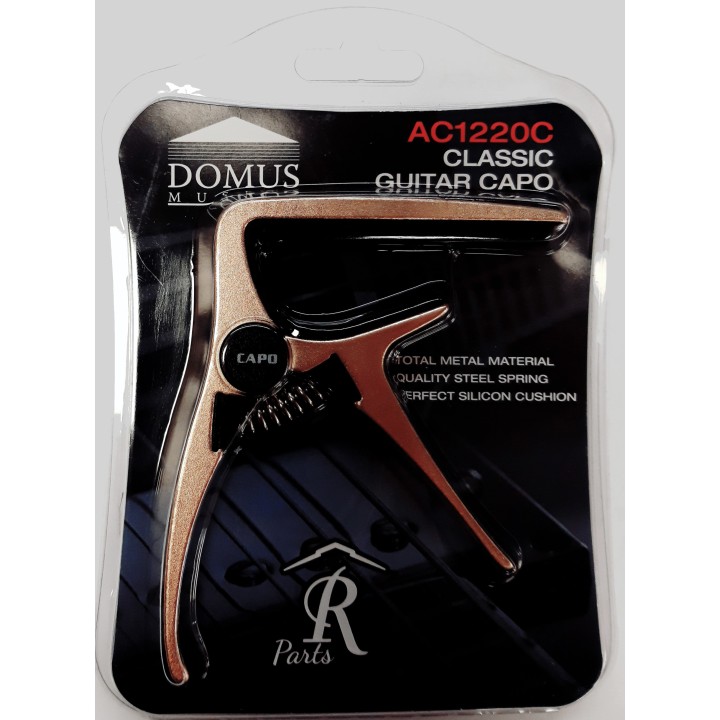 Acquista DOMUS AC1220CD (DORATO) CAPOTASTO PER CHITARRA CLASSICA online | Merula Strumenti Musicali