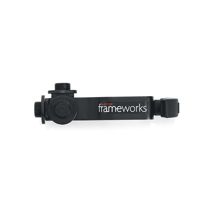 Acquista GATOR GFW-MIC-MULTIMOUNT | CLAMP DA ASTA CON 4 ATTACCHI FILETTATI online | Merula Strumenti Musicali