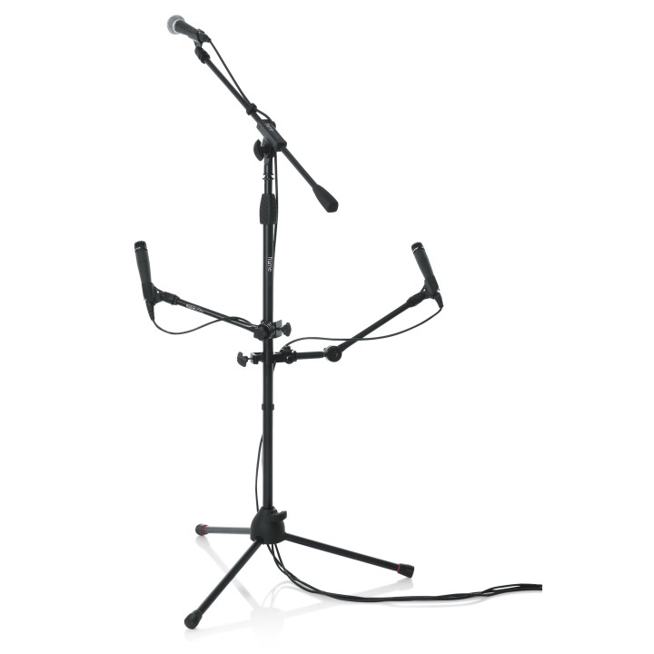 Acquista GATOR GFW-MIC-MULTIMOUNT | CLAMP DA ASTA CON 4 ATTACCHI FILETTATI online | Merula Strumenti Musicali