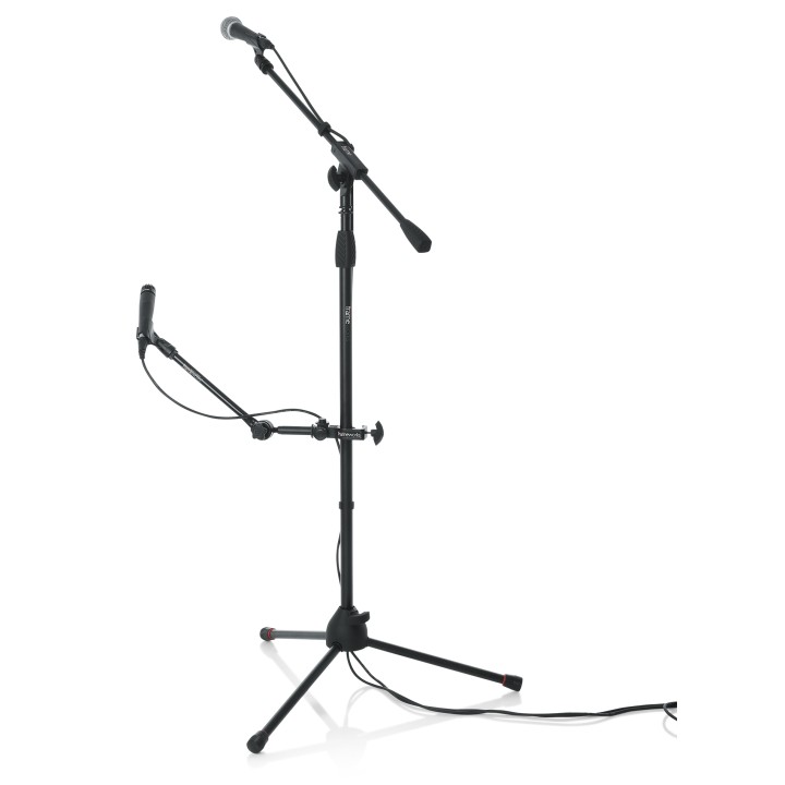 Acquista GATOR GFW-MIC-MULTIMOUNT | CLAMP DA ASTA CON 4 ATTACCHI FILETTATI online | Merula Strumenti Musicali