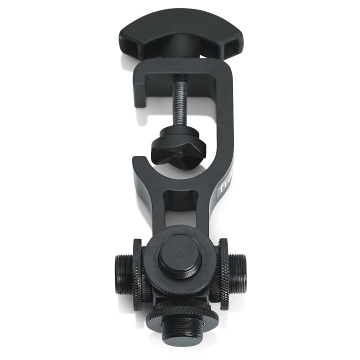 Acquista GATOR GFW-MIC-MULTIMOUNT | CLAMP DA ASTA CON 4 ATTACCHI FILETTATI online | Merula Strumenti Musicali