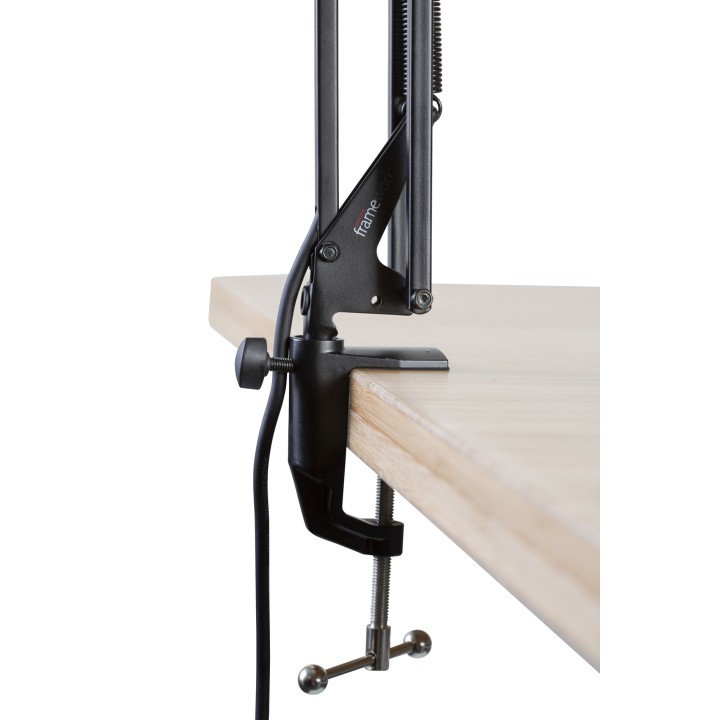 Acquista GATOR GFWMICBCBM1000 - BRACCIO DESK A MORSETTO PER MICROFONO online | Merula Strumenti Musicali