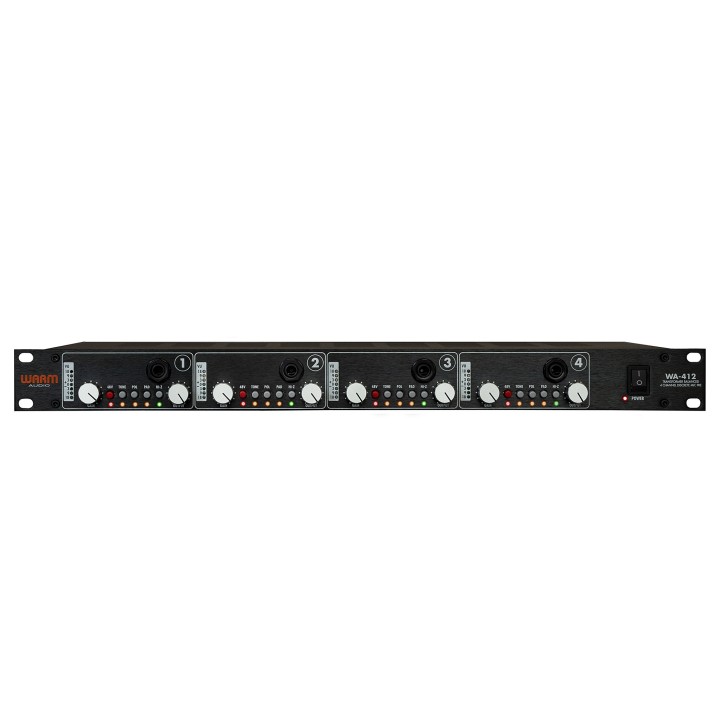Warm Audio - Wa-412 | Preamplificatore microfonico 4 canali