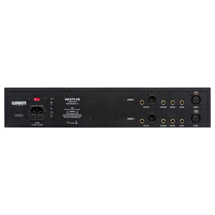 Warm Audio - Wa273-Eq | Preamplificatore microfonico a doppio canale con EQ