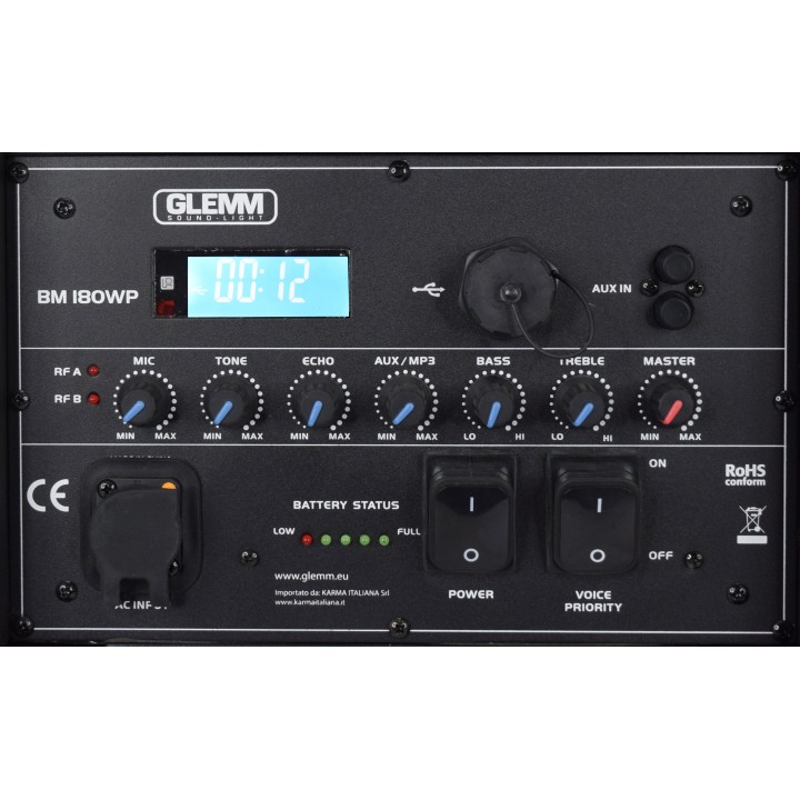 Acquista GLEMM BM 180WP online | Merula Strumenti Musicali