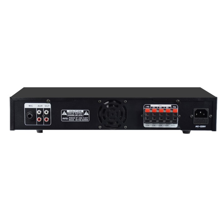GLEMM - PAA 110TMZB: Amplificatore di potenza 110 Watt a 3 ZONE