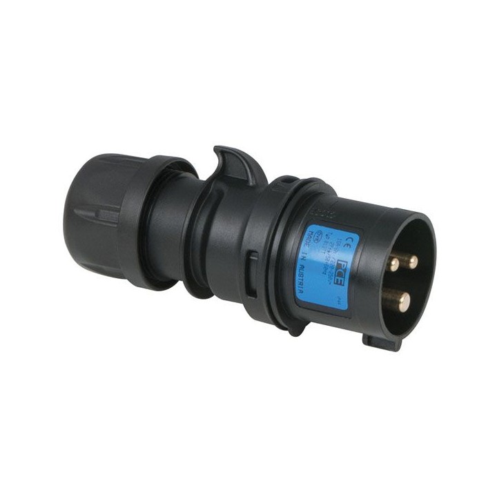 Acquista OVERIG CEE 16A 240V 3P PLUG MALE BLACK, IP44 | Merula Strumenti Musicali