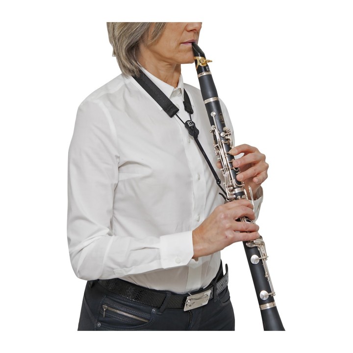 Acquista BG CFE TRACOLLA FLEX CLARINETTO, ELASTICA, NERO | Merula Strumenti Musicali