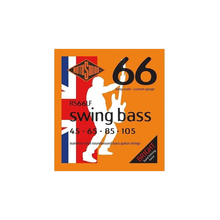 Acquista ROTOSOUND Swing Bass 66 Muta Stainless Steel 45-105 online | Merula Strumenti Musicali