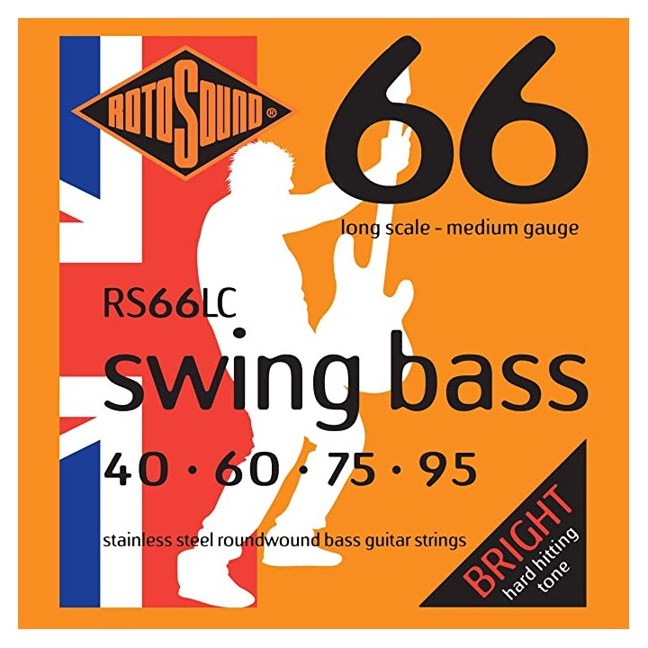 Acquista ROTOSOUND Swing Bass 66 Muta Stainless Steel 40-95 online | Merula Strumenti Musicali