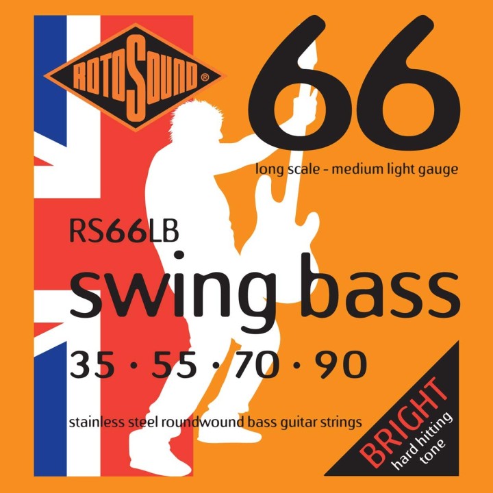 Acquista ROTOSOUND Swing Bass 66 Muta Stainless Steel 35-90 online | Merula Strumenti Musicali