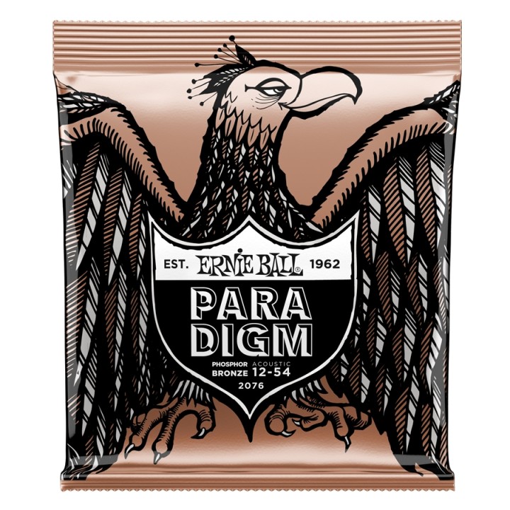 Acquista ERNIE BALL 2076 PARADIGM PHOSPHOR BRONZE MEDIUM LIGHT 12-54 online | Merula Strumenti Musicali