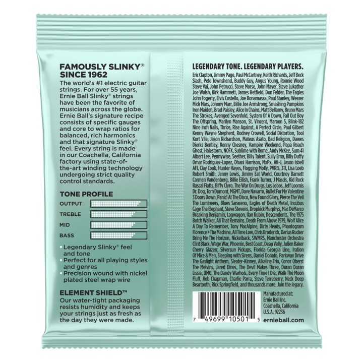 ernie ball 2211 slinky 10,5 52