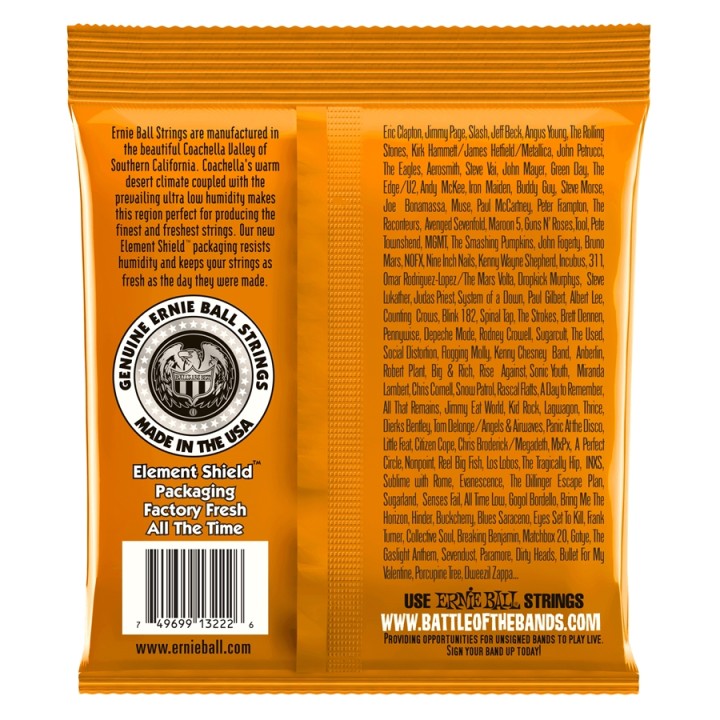 Acquista ERNIE BALL 3222 NICKEL WOUND HYBRID SLINKY 9-46 - 3 SET online | Merula Strumenti Musicali