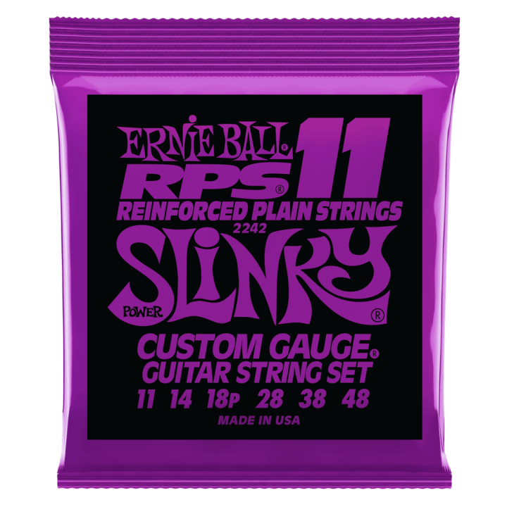 Acquista ERNIE BALL 2242 RPS NICKEL WOUND POWER SLINKY 11-48 online | Merula Strumenti Musicali